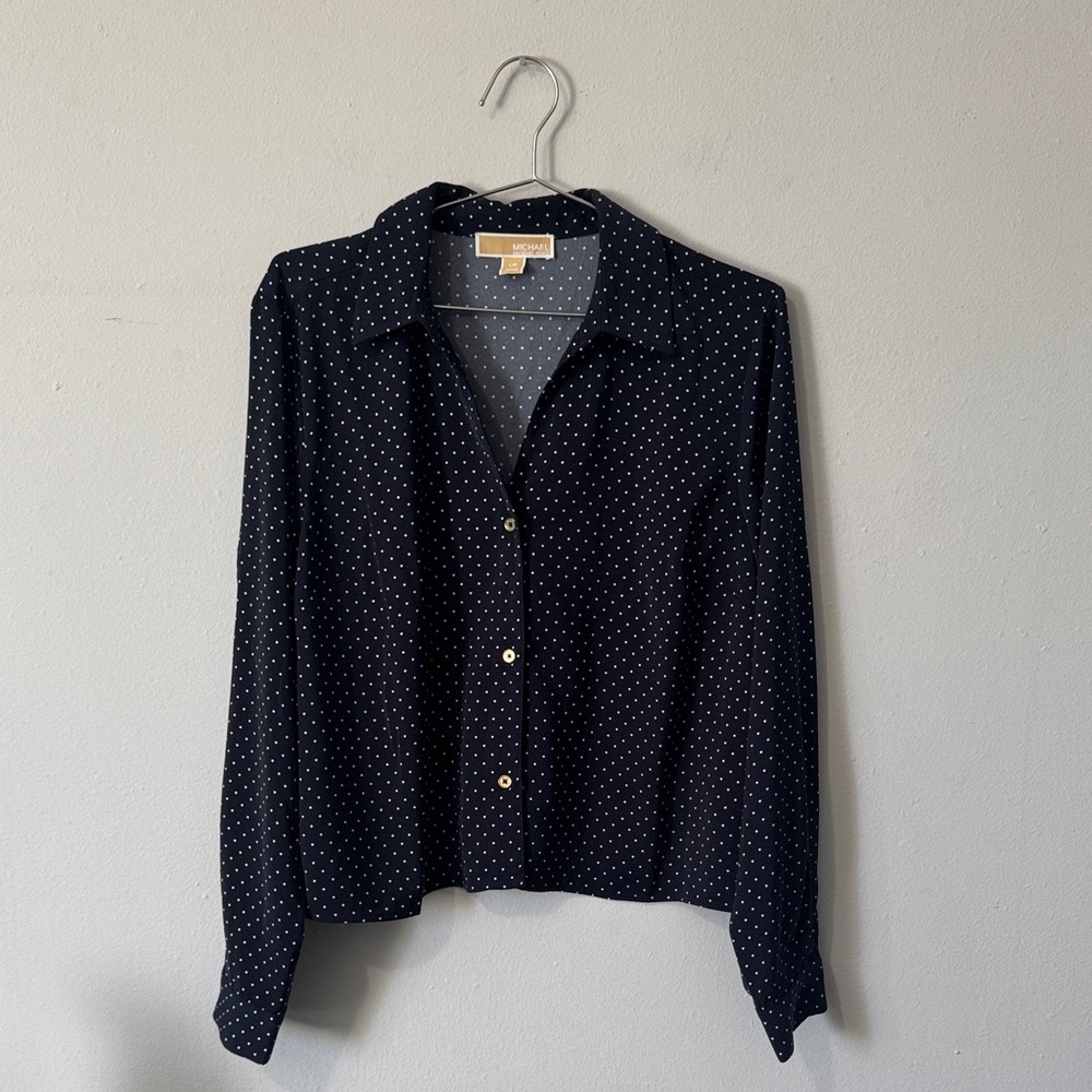 Michael Kors Polka Dot Shirt